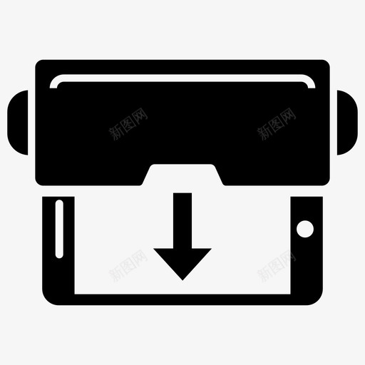 vr游戏增强现实游戏小工具图标svg_新图网 https://ixintu.com vr应用程序 vr游戏 增强现实 游戏小工具 移动软件 虚拟现实实体图标包