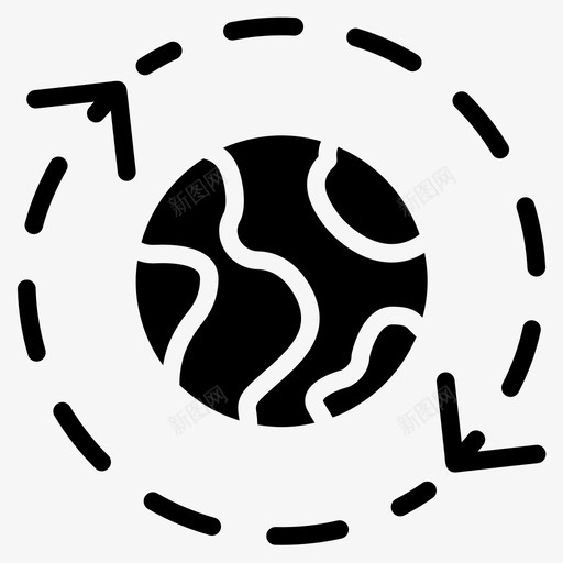 全球生态141固体图标svg_新图网 https://ixintu.com 全球 固体 生态