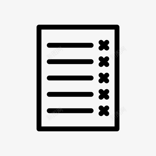 纸条商业办公室图标svg_新图网 https://ixintu.com 办公室 商业 床单 战争 纸条