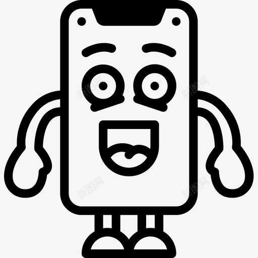 快乐怪物直系人图标svg_新图网 https://ixintu.com 快乐 怪物 直系 系人