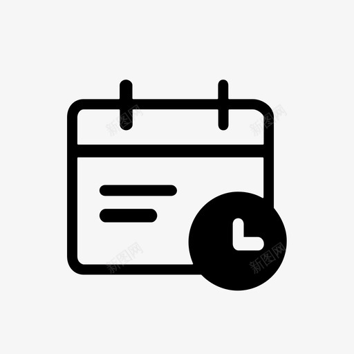 课时表svg_新图网 https://ixintu.com 课时表