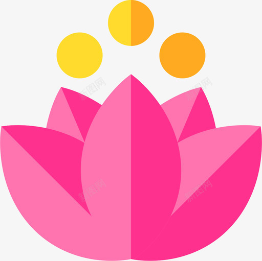 莲花该睡觉了4平淡图标svg_新图网 https://ixintu.com 平淡 莲花 该睡觉了4
