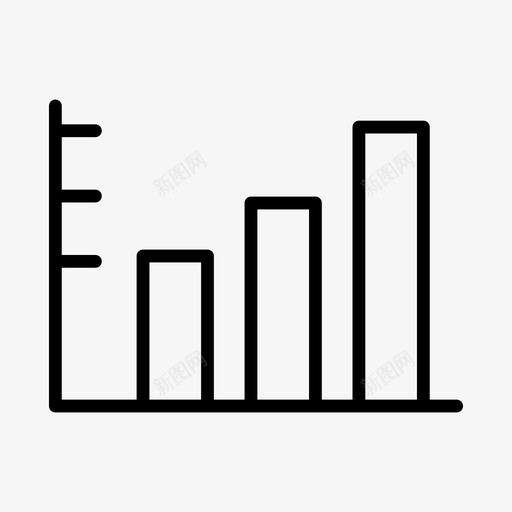 图表条形图业务图图标svg_新图网 https://ixintu.com 业务图 图表 增长 条形图 股票