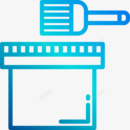 绘画艺术7线性渐变图标svg_新图网 https://ixintu.com 线性渐变 绘画 艺术7