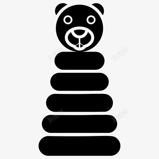 玩具游戏设备新奇图标svg_新图网 https://ixintu.com 健康 卫生 图标 娱乐 婴儿 新奇 游戏 玩具 用品 设备