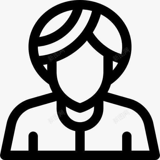 印度印度16直系图标svg_新图网 https://ixintu.com 印度 直系