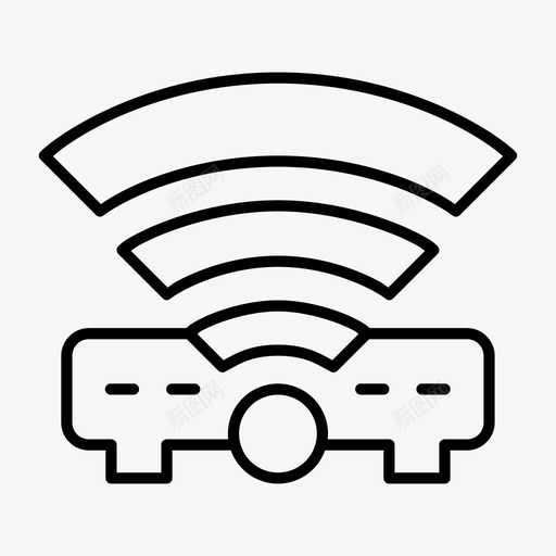 wifi路由器连接互联网图标svg_新图网 https://ixintu.com wifi 互联网 在线 路由器 连接