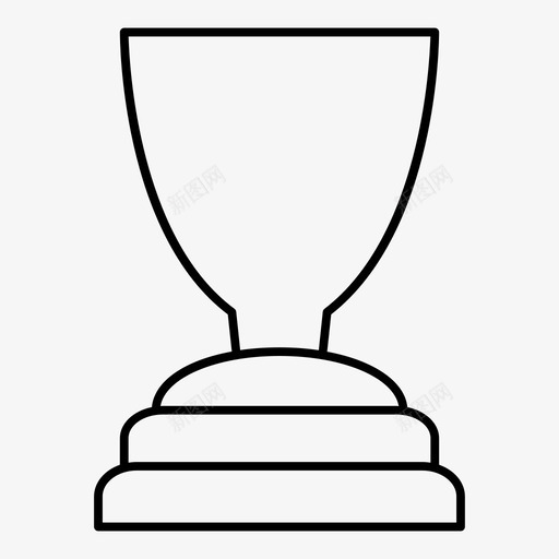 奖杯奖励奖杯奖品图标svg_新图网 https://ixintu.com 奖励 奖品 奖杯 赢家