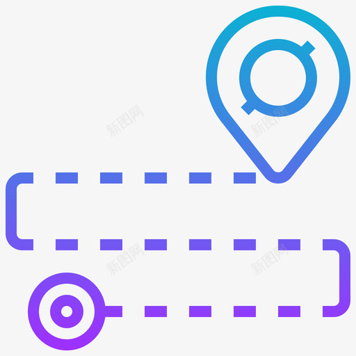 路线导航和地图10坡度图标svg_新图网 https://ixintu.com 地图 坡度 导航 路线
