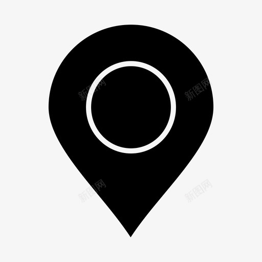 地图位置地图引脚图标svg_新图网 https://ixintu.com 世界 位置 地图 地图引脚 基本用户界面元素glyph