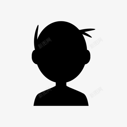 人类化身男性图标svg_新图网 https://ixintu.com 人类 化身 用户 男性