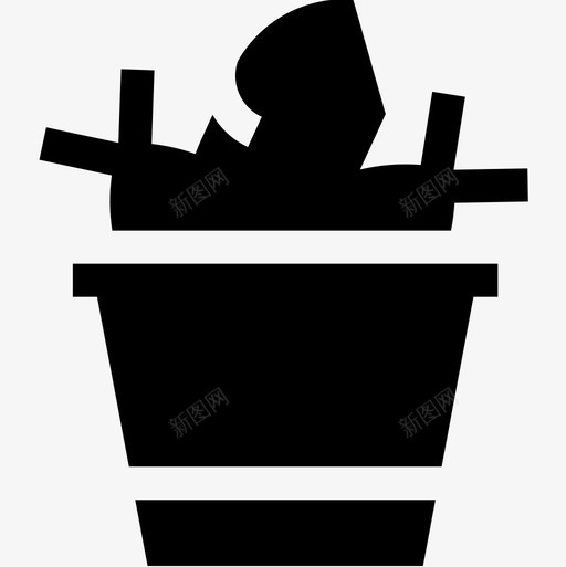 桶钓鱼23装满图标svg_新图网 https://ixintu.com 装满 钓鱼