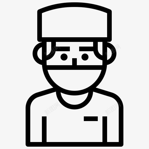 外科医生诊所医生图标svg_新图网 https://ixintu.com 健康 化身 医生 外科 工作 职业 职业化 诊所