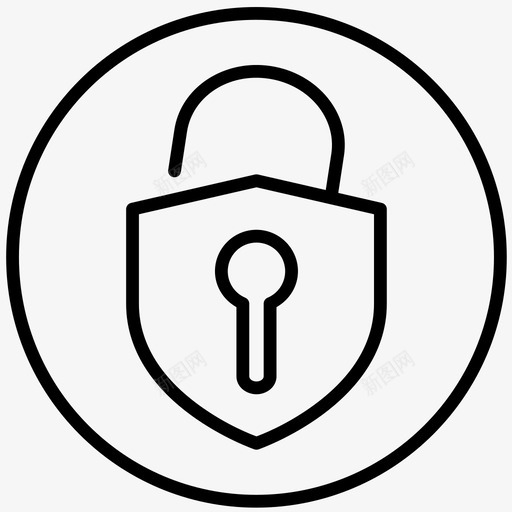 解锁不安全打开图标svg_新图网 https://ixintu.com 不安全 打开 打开锁 解锁