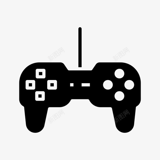 游戏板商务工作区图标svg_新图网 https://ixintu.com 商务 工作区 游戏板