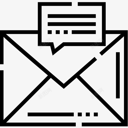 电子邮件联系人8直拨图标svg_新图网 https://ixintu.com 电子邮件 直拨 联系人