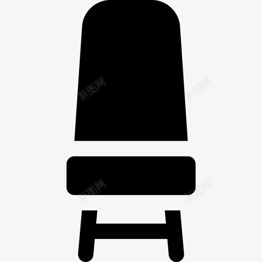 椅子室内13填充图标svg_新图网 https://ixintu.com 填充 室内设计 椅子