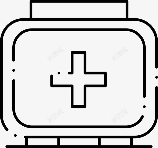 医疗袋子医生图标svg_新图网 https://ixintu.com 医生 医疗 急救箱 袋子