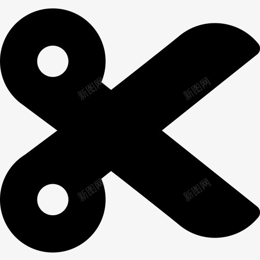 剪刀办公室122填充图标svg_新图网 https://ixintu.com 剪刀 办公室 填充