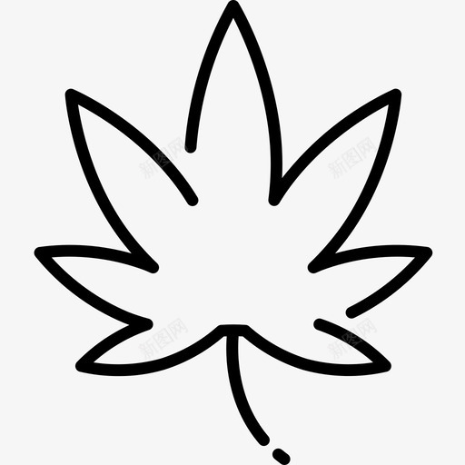 大麻犯罪14直系图标svg_新图网 https://ixintu.com 大麻 犯罪 直系