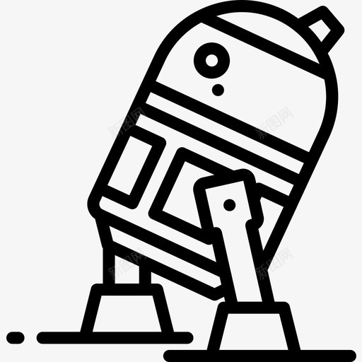 机器人学机器人学26线性图标svg_新图网 https://ixintu.com 机器人学 线性