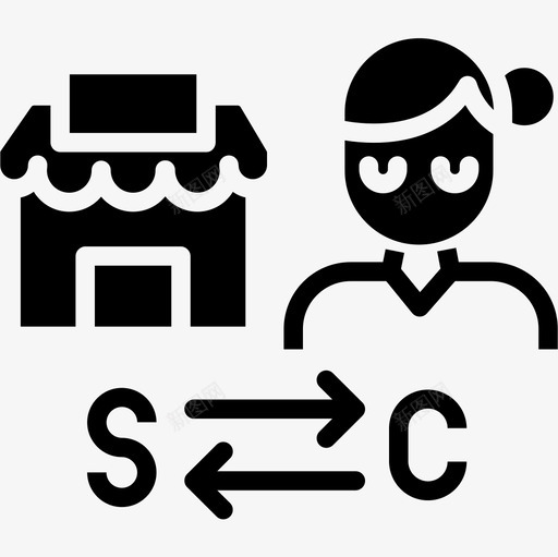 消费者商业238稳定图标svg_新图网 https://ixintu.com 商业 消费者 稳定