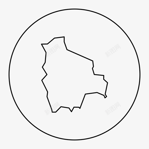 玻利维亚地图拉巴斯拉丁美洲图标svg_新图网 https://ixintu.com 南美洲 地图 拉丁美洲 拉巴斯 玻利维亚