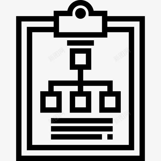 图表办公室供应商线性图标svg_新图网 https://ixintu.com 供应商 办公室 图表 线性