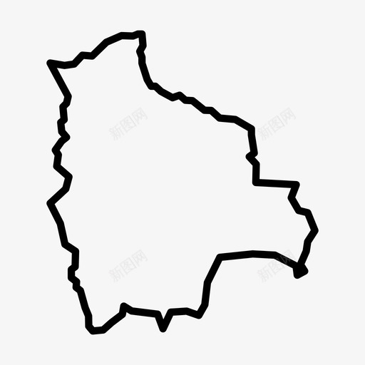 玻利维亚地图拉巴斯拉丁美洲图标svg_新图网 https://ixintu.com 南美洲 地图 拉丁美洲 拉巴斯 玻利维亚