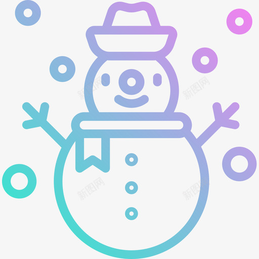 雪人天气152坡度图标svg_新图网 https://ixintu.com 坡度 天气 雪人