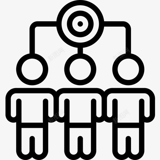 候选人招聘直系图标svg_新图网 https://ixintu.com 候选人 招聘 直系