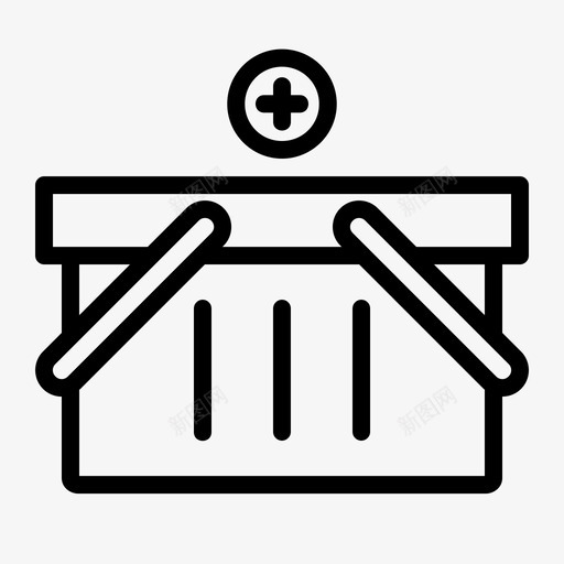 添加到购物篮添加到购物车添加到愿望列表图标svg_新图网 https://ixintu.com 列表 加到 愿望 添加 电子商务 线路 购物 购物篮 购物车 风格