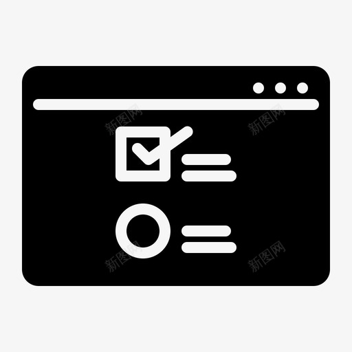 问卷检查表营销图标svg_新图网 https://ixintu.com 搜索引擎优化 搜索引擎优化和互联网营销字形3 检查表 营销 调查 问卷