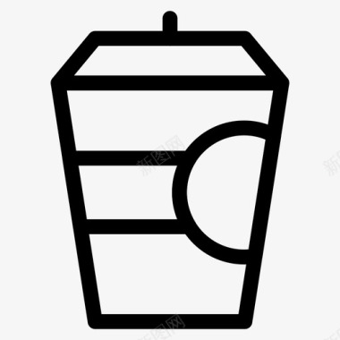 杯咖啡茶春茶图标图标