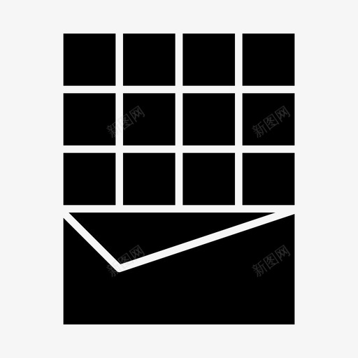 巧克力蛋糕糖果图标svg_新图网 https://ixintu.com 字形 工具 巧克力 甜点 糖果 蛋糕 设置