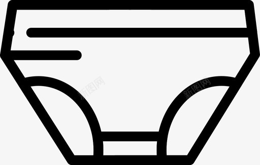 内衣内裤图标svg_新图网 https://ixintu.com 内衣 内裤