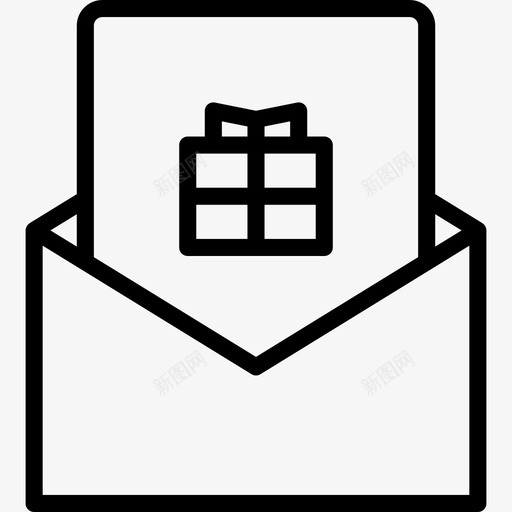 信礼物17提纲图标svg_新图网 https://ixintu.com 提纲 礼物