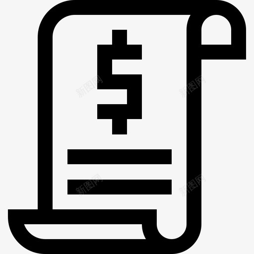 收据零售24直邮图标svg_新图网 https://ixintu.com 收据 直邮 零售24