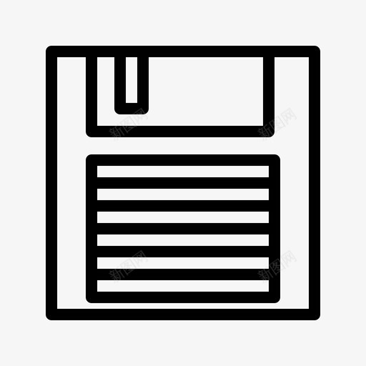 磁盘硬件pc图标svg_新图网 https://ixintu.com pc 保存 存储 硬件 硬件计算机 磁盘