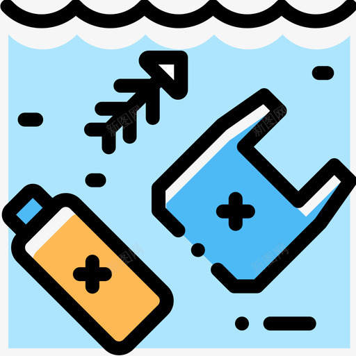 污染污染8颜色遗漏图标svg_新图网 https://ixintu.com 污染 遗漏 颜色