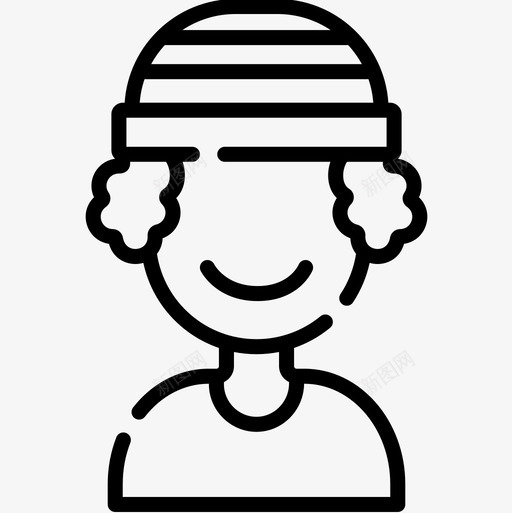 风扇雷鬼8线性图标svg_新图网 https://ixintu.com 线性 雷鬼8 风扇