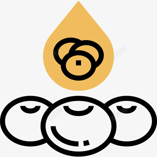 血细胞人体器官7黄色阴影图标svg_新图网 https://ixintu.com 人体 器官 血细胞 阴影 黄色