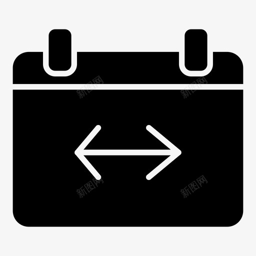 日期灵活日历日程表图标svg_新图网 https://ixintu.com 日历 日期 日程表 灵活