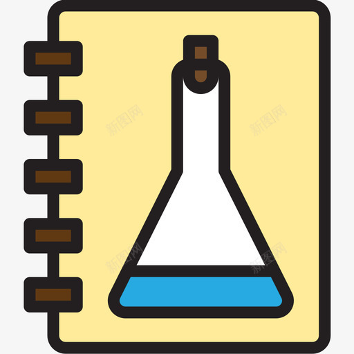 科学教育150线性颜色图标svg_新图网 https://ixintu.com 教育 科学 线性 颜色