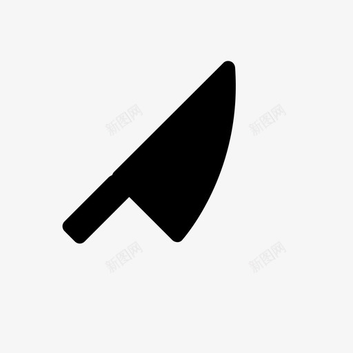 厨房屠刀元素游戏图标svg_新图网 https://ixintu.com 元素 厨房屠刀 武器 游戏 物品