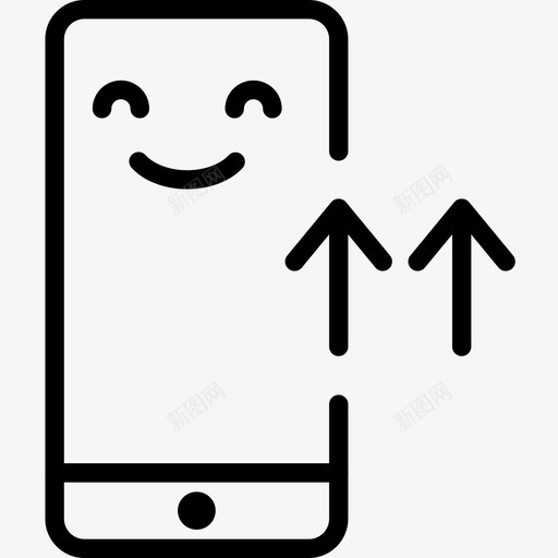 智能手机essentials50线性图标svg_新图网 https://ixintu.com essentials50 智能手机 线性