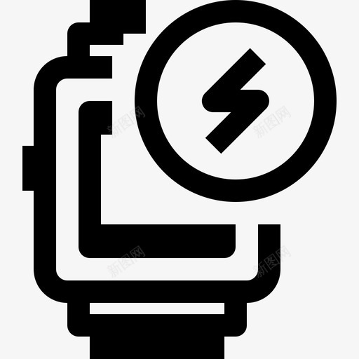 smartwatch功能设备电源图标svg_新图网 https://ixintu.com smartwatch功能 smartwatch功能最小图标 技术 电源 设备