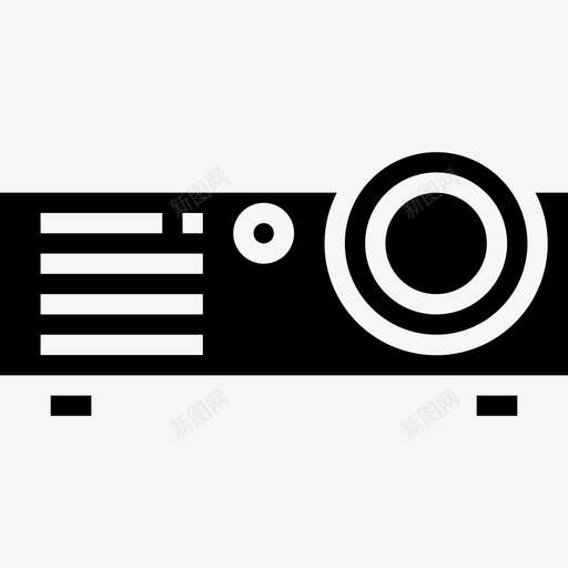 投影仪办公室供应商2填充图标svg_新图网 https://ixintu.com 供应商 办公室 填充 投影仪