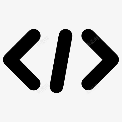 源代码集成编程图标svg_新图网 https://ixintu.com 源代码 编程 集成