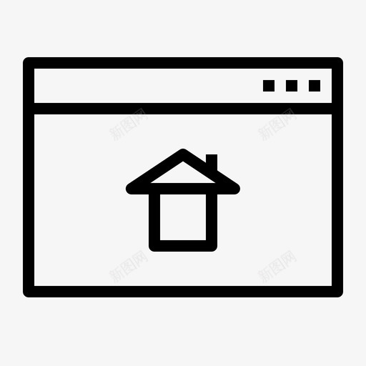 主页互联网网络图标svg_新图网 https://ixintu.com 主页 互联网 大纲 用户界面 网站 网络